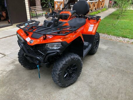 2025 CFMoto CFORCE 450 L, красный, 680000 рублей, вид 1