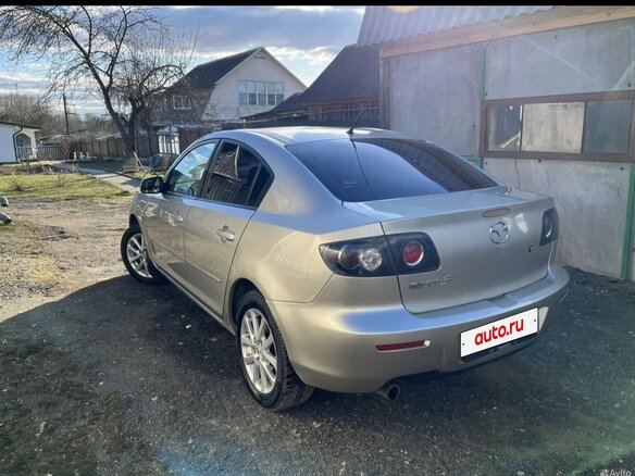 2008 Mazda 3 4-speed I (BK) Рестайлинг, серый, 535000 рублей - вид 2