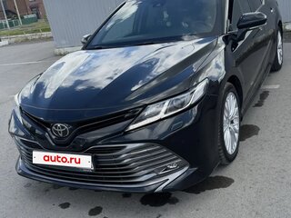 2018 Toyota Camry VIII (XV70), чёрный, 2750000 рублей, вид 1