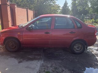 2006 Lada (ВАЗ) Kalina I, красный, 220000 рублей, вид 3