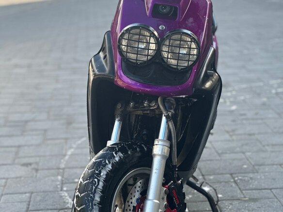 2005 Yamaha BWs, пурпурный, 90000 рублей - вид 2
