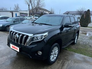 2014 Toyota Land Cruiser Prado 150 Series Рестайлинг 1, чёрный, 2980000 рублей, вид 3