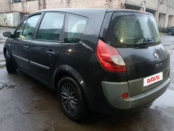 2007 Renault Scenic Grand II Рестайлинг, чёрный, 619000 рублей - вид 11