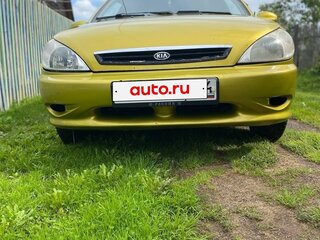 2002 Kia Rio I, жёлтый, 160000 рублей, вид 1