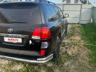 2013 Toyota Land Cruiser 200 Series Рестайлинг 1, чёрный, 3880000 рублей, вид 4