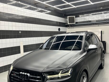 2018 Audi SQ7 I (4M), чёрный, 8700000 рублей, вид 2