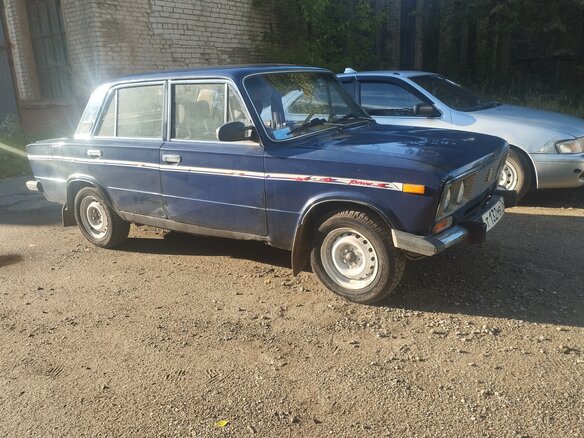 1979 Lada (ВАЗ) 2106 4-speed, синий - вид 1