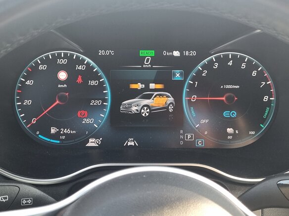 2020 Mercedes-Benz GLC 300 e I (X253) Рестайлинг, серый, 5100000 рублей - вид 7