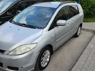 2007 Mazda 5 I (CR), серебристый, 450000 рублей, вид 1