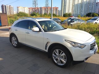 2014 Infiniti QX70, белый, 2950000 рублей, вид 5