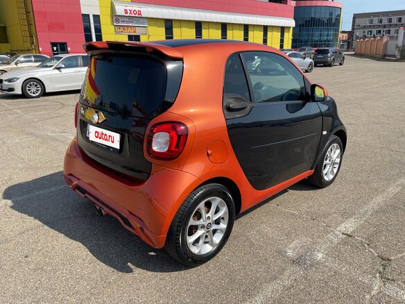 2016 Smart Fortwo III, чёрный, 799000 рублей - вид 6