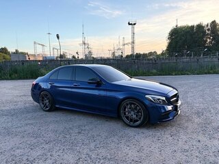 2015 Mercedes-Benz C-Класс 250 IV (W205), синий, 2299000 рублей, вид 2