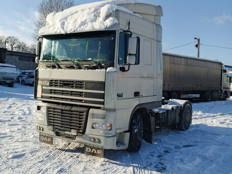 2000 DAF XF 95, серый, 1430000 рублей, вид 1