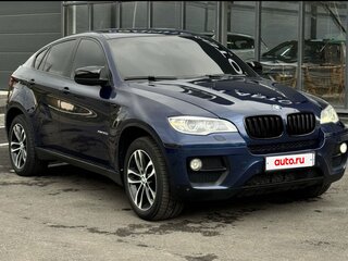 2013 BMW X6 30d I (E71) Рестайлинг, синий, 2200000 рублей, вид 1