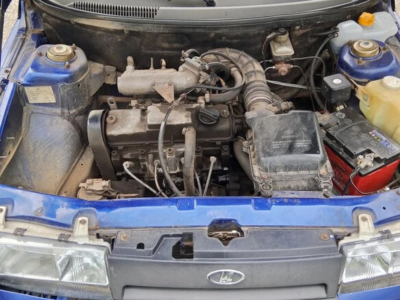 2003 Lada (ВАЗ) 2110, синий, 70000 рублей - вид 5