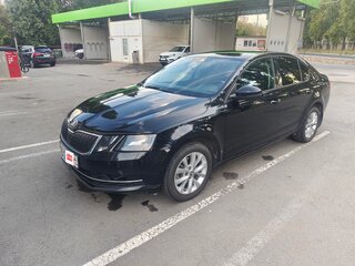 2017 Skoda Octavia III (A7), чёрный, 1490000 рублей, вид 1