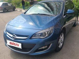 2013 Opel Astra J Рестайлинг, синий, 899000 рублей, вид 1