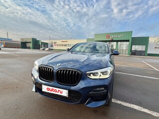 2019 BMW X4 20d II (G02), синий, 4700000 рублей, вид 3