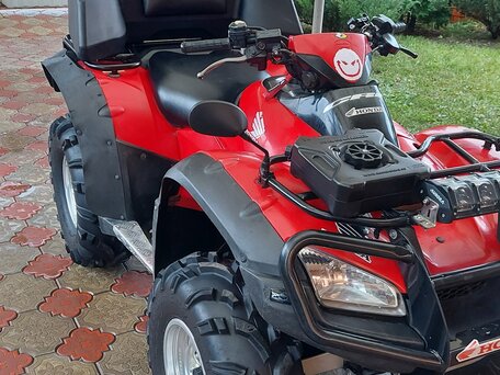 2007 Honda TRX 680 (Rincon), красный, 620000 рублей, вид 3