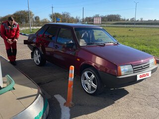 2008 Lada (ВАЗ) 21099, красный, 255000 рублей, вид 4