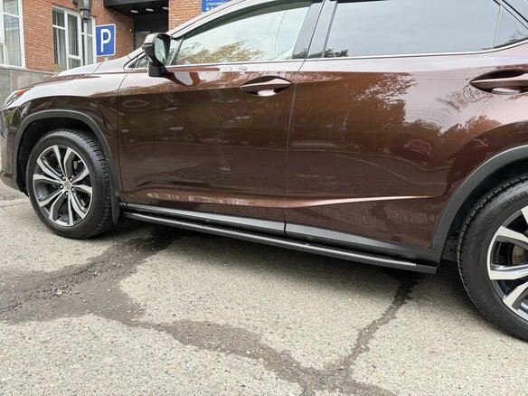 2017 Lexus RX 200t IV, коричневый, 4200000 рублей - вид 4
