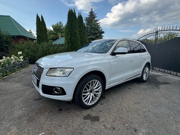 2012 Audi Q5 I (8R) Рестайлинг, белый, 1980000 рублей - вид 1