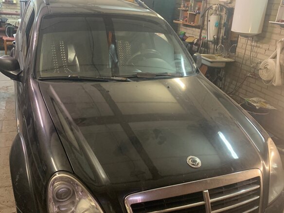 2007 SsangYong Rexton II, чёрный, 850000 рублей - вид 5