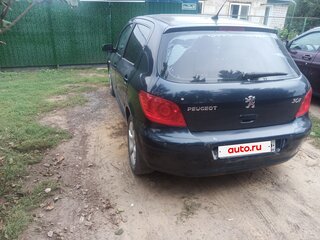 2007 Peugeot 307 I Рестайлинг, синий, 175000 рублей, вид 4