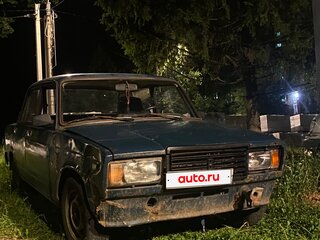 2001 Lada (ВАЗ) 2107, синий, 27000 рублей, вид 1