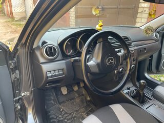 2007 Mazda 3 I (BK) Рестайлинг, серый, 675000 рублей, вид 4