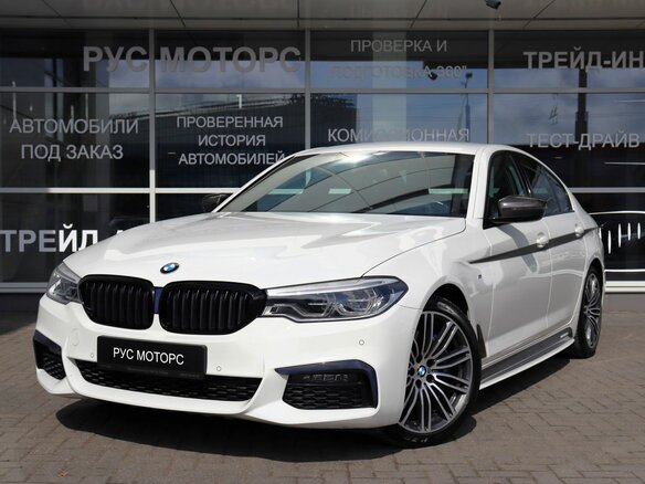 2018 BMW 5 серии 530d xDrive VII (G30/G31/G38), белый, 4600000 рублей