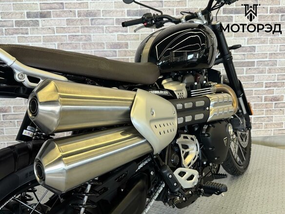 2025 Triumph Scrambler, чёрный, 1495000 рублей - вид 15