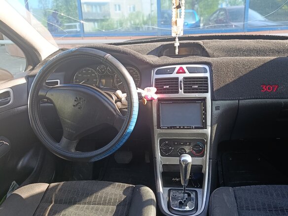 2007 Peugeot 307 I Рестайлинг, синий, 280000 рублей - вид 5