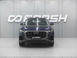 2018 Audi Q8 55 TFSI I (4M), синий, 4699999 рублей, вид 3