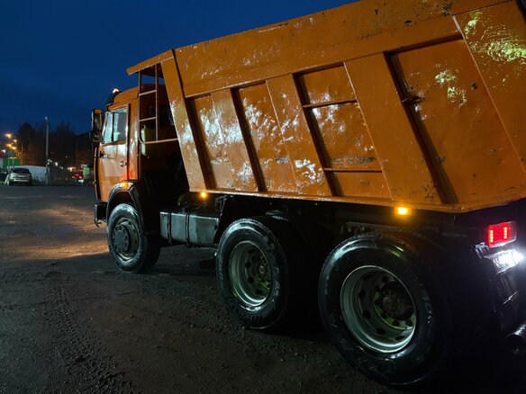 2004 КамАЗ 65115, оранжевый, 1450000 рублей - вид 6
