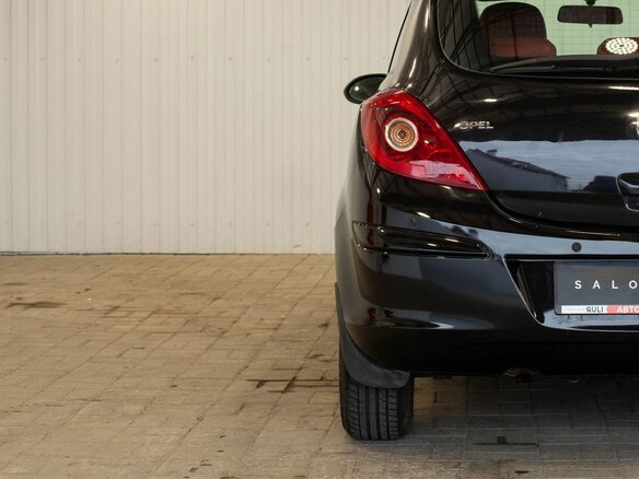 2008 Opel Corsa D, чёрный, 400000 рублей - вид 10