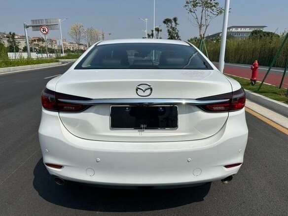 2022 Mazda 6 Atenza III (GJ) Рестайлинг 2, белый - вид 4