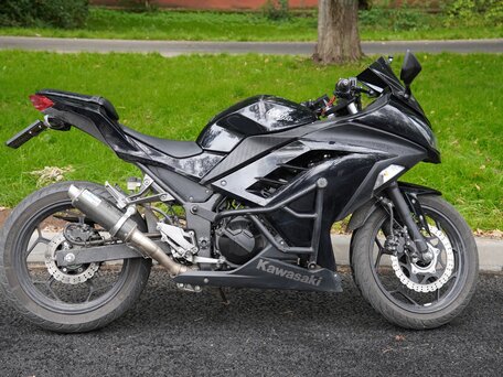 2013 Kawasaki Ninja 300, чёрный, 400000 рублей, вид 1