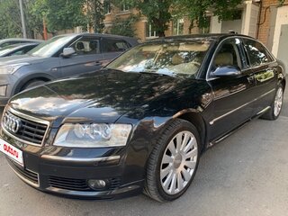 2003 Audi A8 Long II (D3), чёрный, 880000 рублей, вид 2