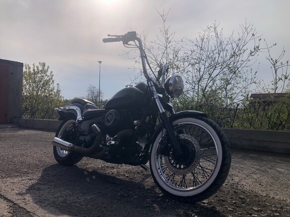 1996 Yamaha XVS400 Drag Star, чёрный, 310000 рублей - вид 16