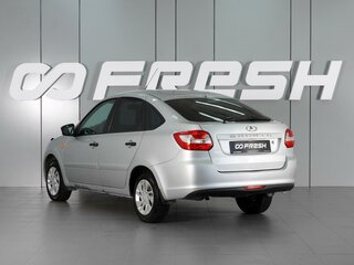 2015 Lada (ВАЗ) Granta I, серебристый, 380000 рублей, вид 2