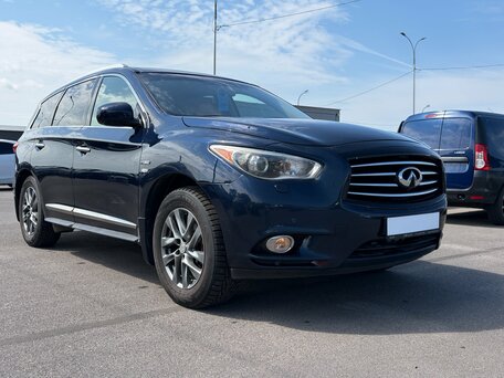 2015 Infiniti QX60 I, синий, 1610000 рублей, вид 4