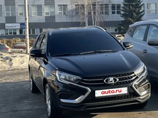 2024 Lada (ВАЗ) Vesta SW I Рестайлинг (NG), чёрный, 1580000 рублей, вид 2