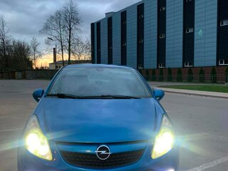 2008 Opel Corsa OPC D, синий, 550000 рублей, вид 3