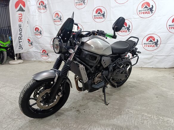 2018 Yamaha XSR700, серебристый, 640000 рублей - вид 8