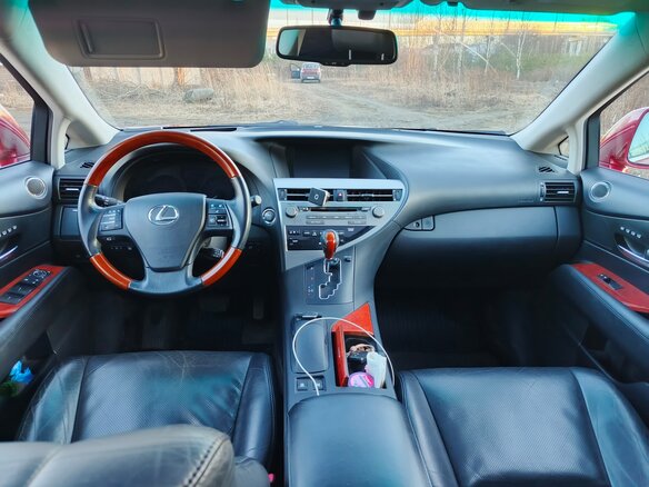 2009 Lexus RX 350 III, красный, 2000000 рублей - вид 7