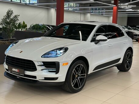 2021 Porsche Macan S I Рестайлинг, белый, 6390000 рублей, вид 4