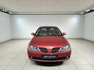 2001 Nissan Almera II (N16), красный, 299000 рублей, вид 2