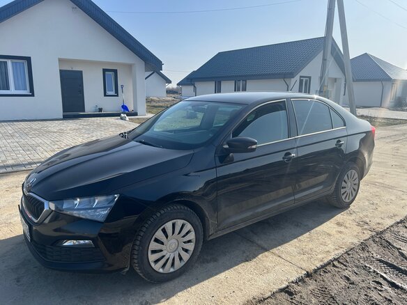 2020 Skoda Rapid II, чёрный, 1460000 рублей