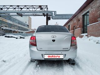 2012 Lada (ВАЗ) Granta I, серебристый, 410000 рублей, вид 4